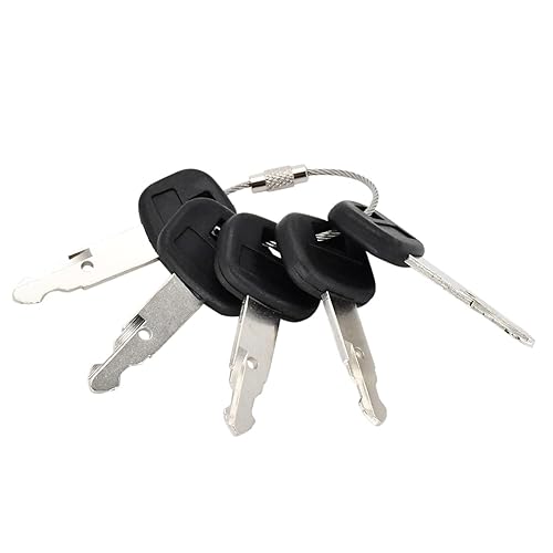 Miniatura 3 de 5 llaves de encendido 459A compatibles con Kubota RC411-53933 RC461-53930 excavadoras retroexcavadoras cargadores de orugas de dirección deslizante