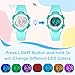 Imagen de DTKID Reloj Digital para Niños y Niñas con 7 Colores LED