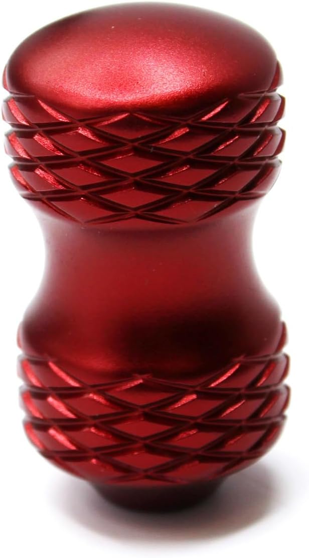 Anarchy Outdoors Big Bertha Bolt Knob for Outdoor Precision Shooters & Hunters Accessories | Red Anodized Aluminum | Oversized Bolt Handle Upgrade