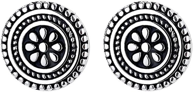 Amy & Annette Sterling Silver Stud Earrings for Women – Post Earrings for Women, 925 Sterling Silver Earrings