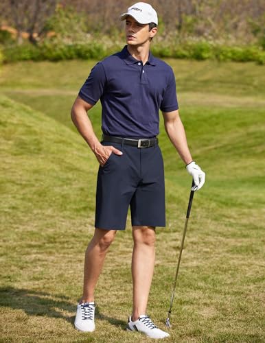 COOFANDY Mens Golf Dress Shorts Lightweight 7" Hiking Shorts Casual Summer Shorts with Pockets4