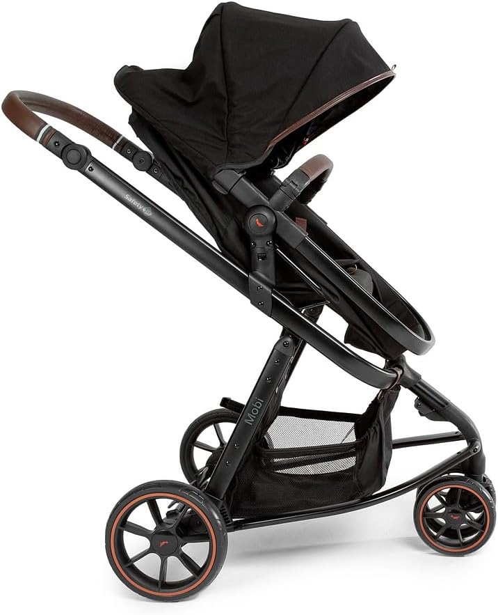 Travel System Safety 1st, Mobi Trio Reserva, com Isofix, Black