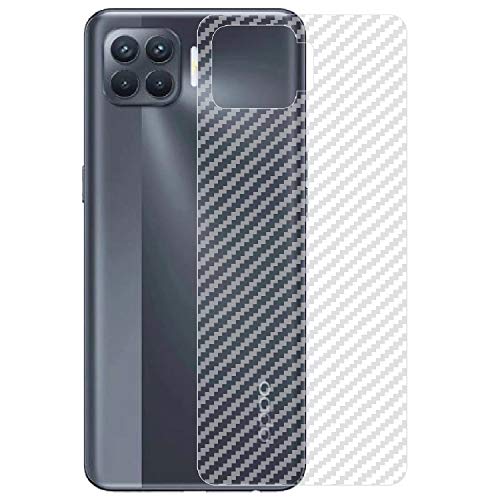 Image of Compatible with Oppo A93 Back Screen Protective Film Carbon Fiber Skin Transparent Screen Guard Sticker