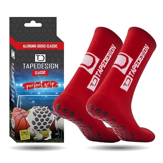 Tapedesign Allround Classic Socken, red, One Size
