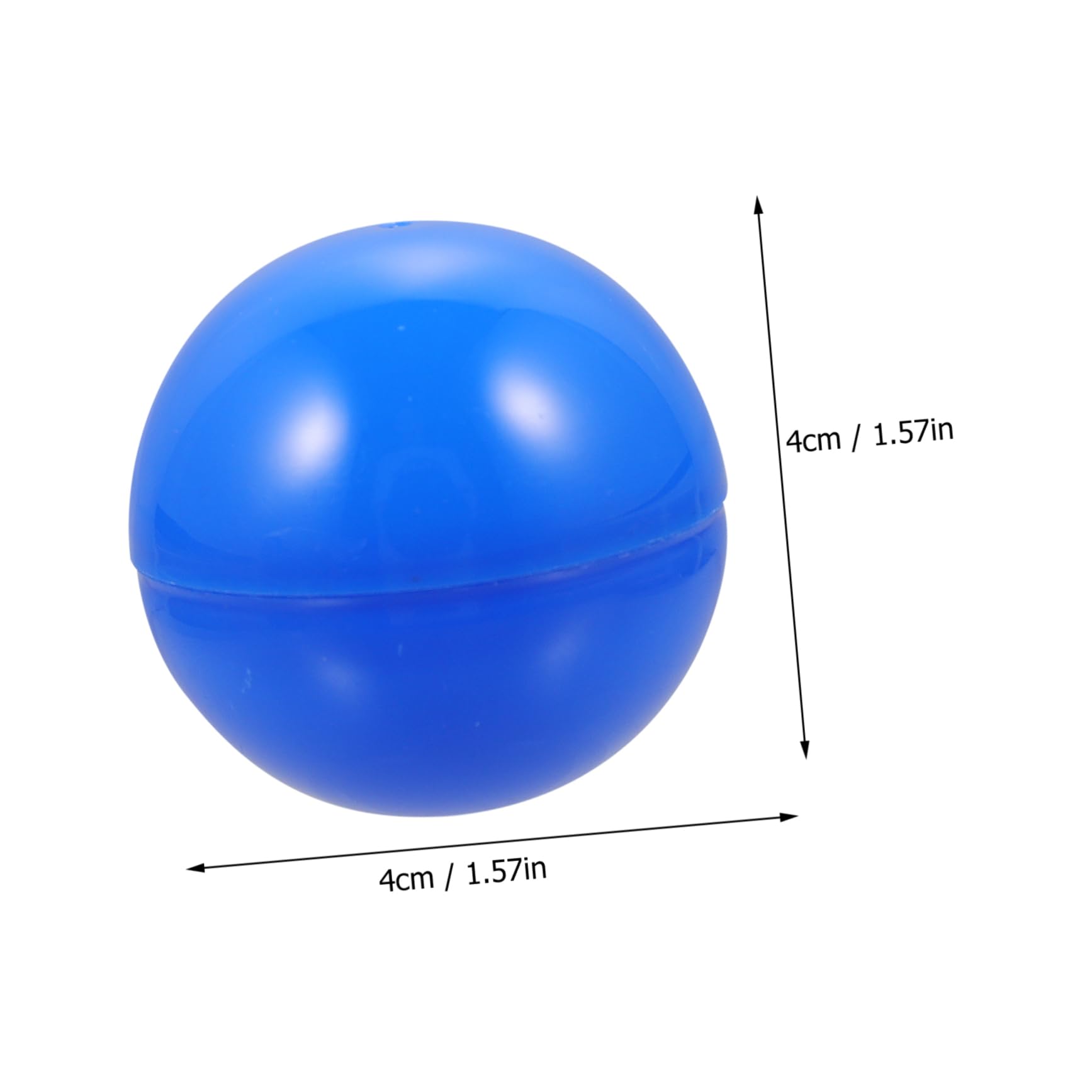 KICHOUSE 40mm Diameter Plastic Raffle for Carnival Party Decoration Bingo Games Party