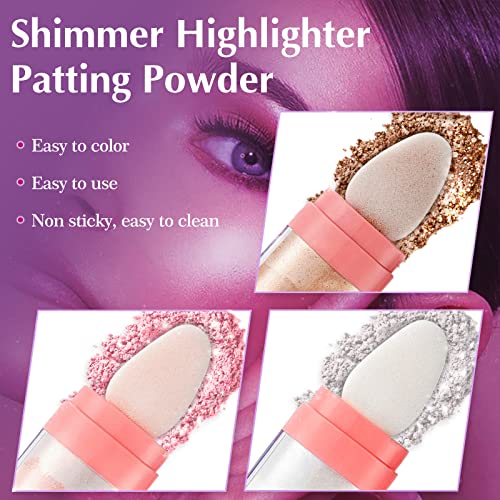 Ofanyia Highlighter Patting Powder Stick, Polvo de...