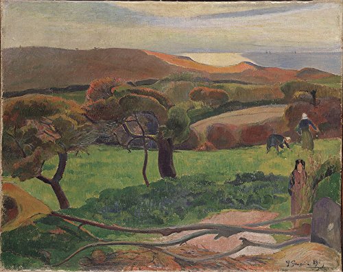 Tableau Bretagne Paul Gauguin : grand format semi-gloss anti-reflet - 2