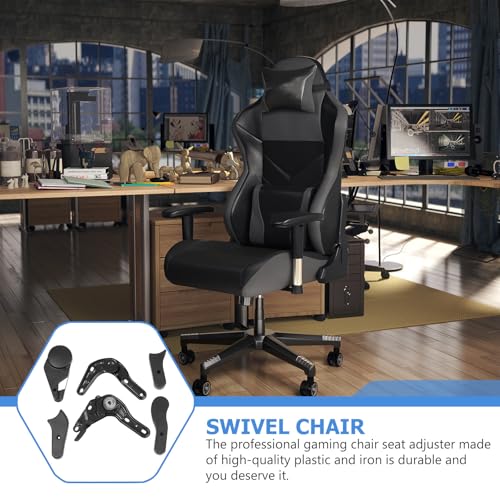 Accessoires chaises gaming multi-angles en métal et plastique solide - 8