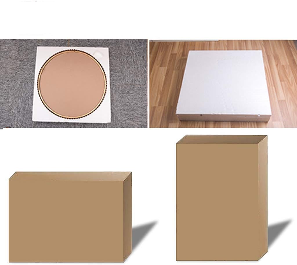 ラウンドウォールモダンメタルフレーム装飾ハンギングバニティミラー バスルームとリビングルーム用 ブラック (サイズ:80cm) (8