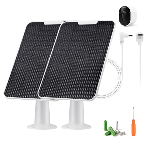 Cargador solar Arlo Essential 2K para mantener vigilado el jardín sin cables 2