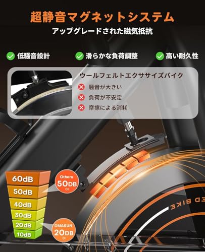 DMASUN エアロバイク 8702 の商品画像 1