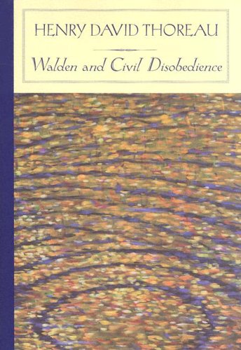 Walden And Civil Disobedience (Barnes & Noble Classics)