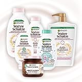 Garnier Wahre Schätze Beruhigende Spülung Sanfte Hafermilch, entwirrt und spendet Feuchtigkeit, für empfindliches Haar und sensible Kopfhaut, 3 x 200 ml
