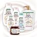 Garnier Wahre Schätze Beruhigende Spülung Sanfte Hafermilch, entwirrt und spendet Feuchtigkeit, für empfindliches Haar und sensible Kopfhaut, 3 x 200 ml
