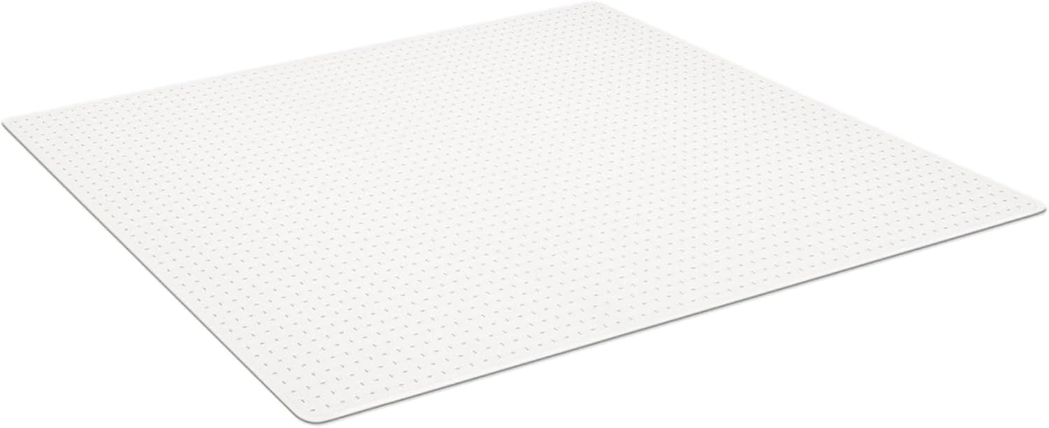 Anchorbar Chair Mat 46x60 Beveled Edge Clear Heavy Duty Chair Mat for High Pile Carpet Thick Durable Office Desk Floor Protector Ergonomic Anti Slip Transparent Carpet Mat for Home Office