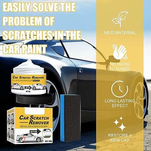 Cera reparadora para rayones de auto, kit de reparación miniatura 3