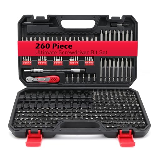 260-Piece Precision Screwdriver Bit Set
