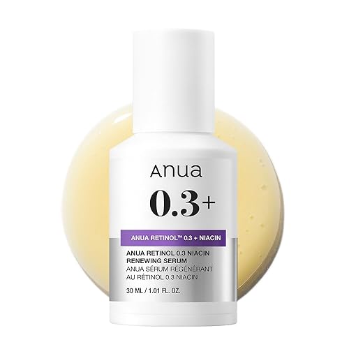 【計6個】 Anua 0.3＋3個、100＋3個 ANUA 視黃醇0.3煙精華30ml 視黃醇美容液毛孔水分保濕敏感肌膚幹燥肌膚