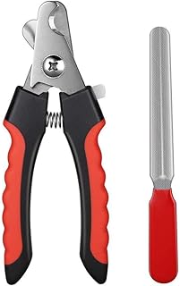 Agirav Professional Animal Nail Cutter Clipper Trimmer Filer for Small, Medium and Large Dogs, Puppies, Cats and Kittens C...