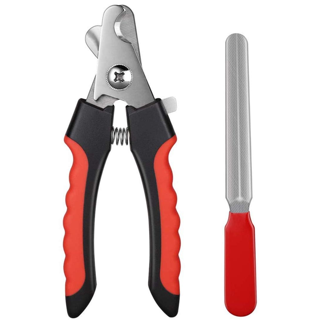 Agirav Professional Animal Nail Cutter Clipper Trimmer Filer for Small, Medium and Large Dogs, Puppies, Cats and Kittens C...