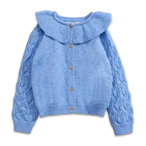 Image of Cozy Sweater and Hoodie for Little Girls, Boys and Toddlers - Premium Warm Knit Pullover, Perfect for Boys and Girls, Comfortable Casual Wear, Ideal for Layering - Girl, Lavender, 36 M