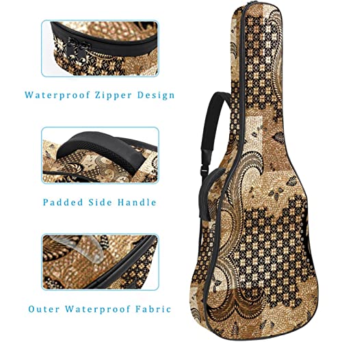 Housse de transport étanche pour guitare avec bandoulière réglable Motif graphique, Multicolore 04, 42.9×16.9×4.7 in… - Les Beatles, Paul McCartney, John Lennon, RIngo Starr, George Harrison Housse de transport étanche pour guitare avec bandoulière réglable Motif graphique, Multicolore 04, 42.9x16.9x4.7 in… – Image 5