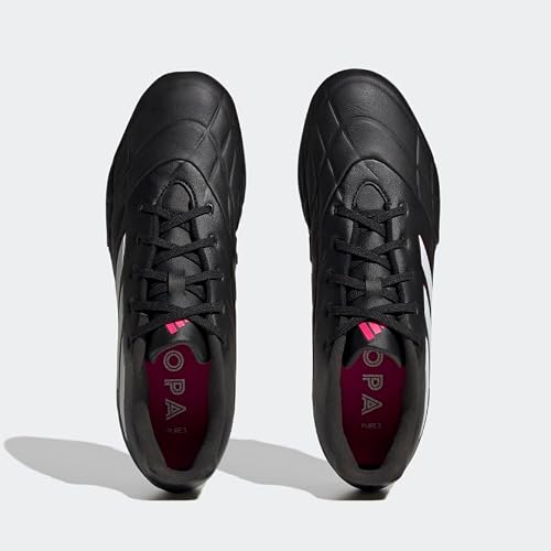 Adidas Unisex Copa Pure.3 Firm Ground Soccer Shoe, Black/Zero Metallic/Team Shock Pink, 7 Us Men #TOP3