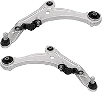 Vista 177 de Conjunto de Brazo de Control Inferior Delantero y Junta Esférica TRQ para Lado del Conductor y del Pasajero 2 Piezas Compatible con Ford Mustang GT