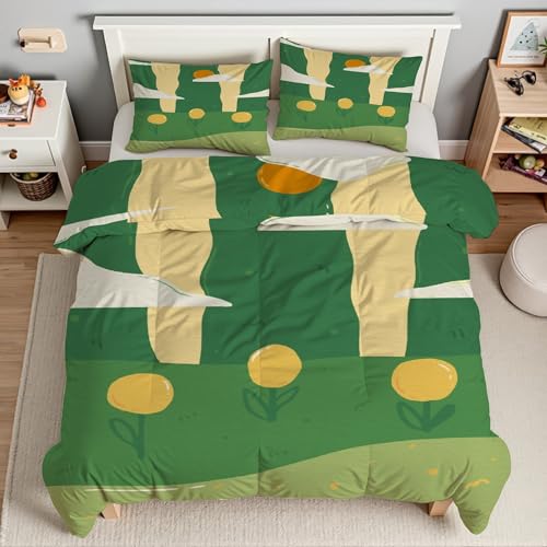 Housse de couette 200x200 en microfibre douce au tissage haut de gamme - 3