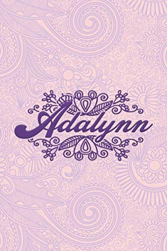 Adalynn- i'm Adalynn, nootbook: Ruled 6x9, 100 pages Ruled writing journal lined. diary. notebook Adalynn, I'm Adalynn