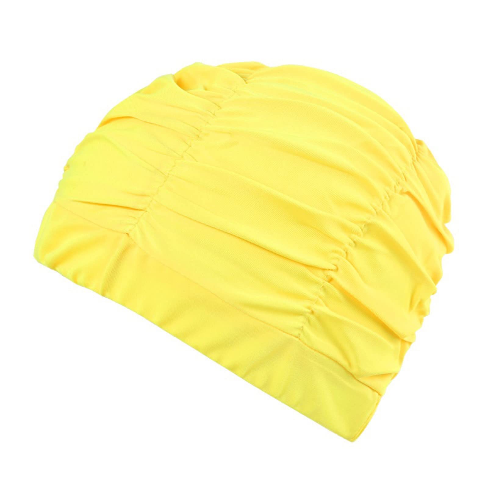 Bonnet de bain femme homme fille cheveux longs bonnet de bain imperméable doux confortable extensible piscine bord de mer sport aquatique couleur unie