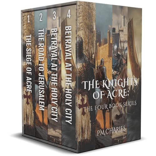 The Knights of Acre Series Audiolibro Por P M Charles arte de portada