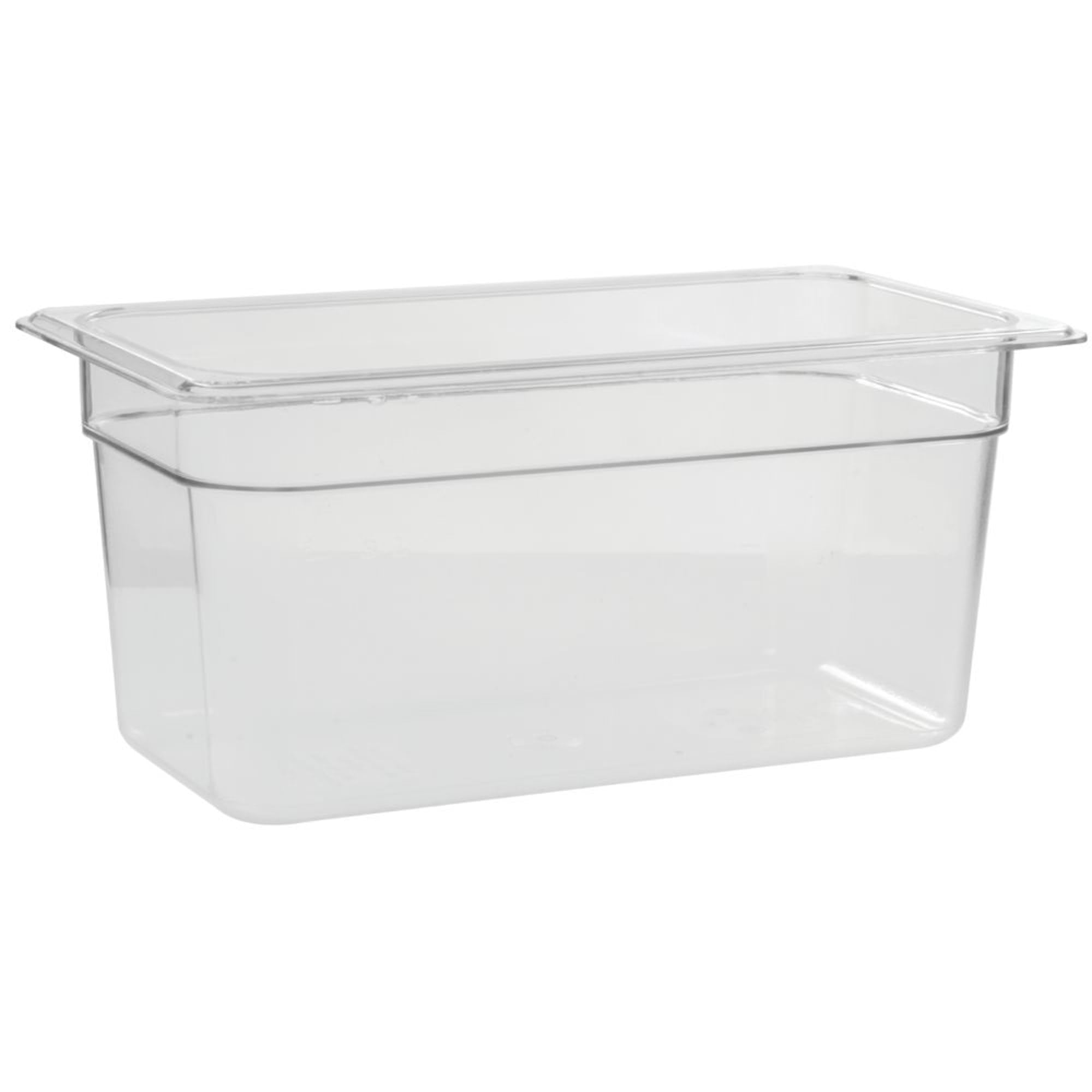 Amazon.com: Cambro 1/3 GN Polycarbonate Hotel Pan, 6