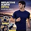 Zynk® Pack of 3 Mens T Shirt Workout Gym Sports Short Sleeve Shirts Men with Reflective Details, Breathable Quick Dry Running Top Men Moisture Wicking Activewear Gym Top, Mens T Shirts Multipack S-4XL #5
