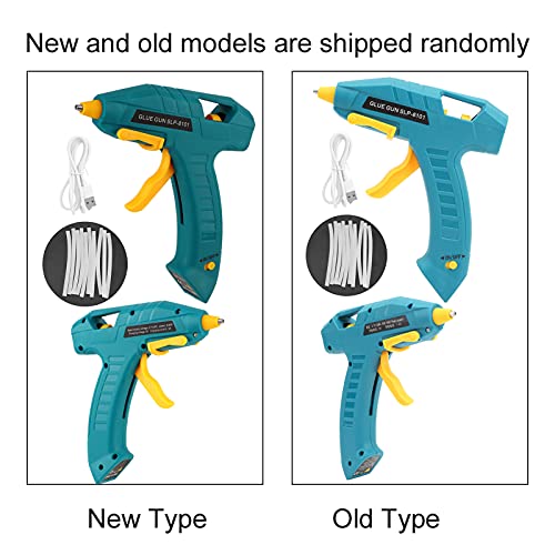 Pistola de cola quente Fafeicy, equipamento de colagem rápida sem fio de carregamento USB, para entu