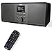 WiFi/WLAN günstig Kaufen-XORO DAB 700 IR - WLAN Internet Radio mit UKW und DAB+, Spotify Connect, Bluetooth, USB Mediaplayer, 2x10 Watt Stereo-Lautsprecher, Weckfunktion, Farbdisplay