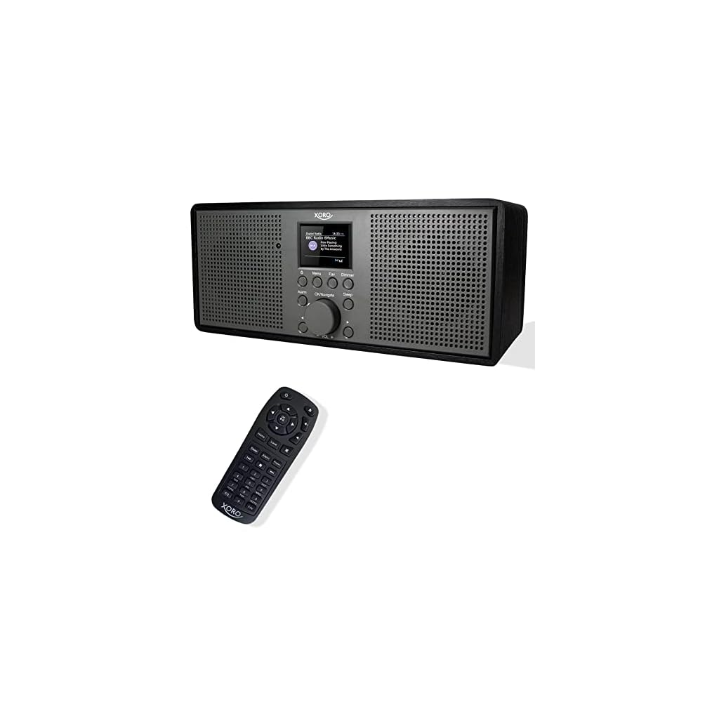XORO DAB 700 IR - WLAN internetradio met FM en DAB+, Spotify Connect, Bluetooth, USB mediaspeler, 2 x 10 watt…