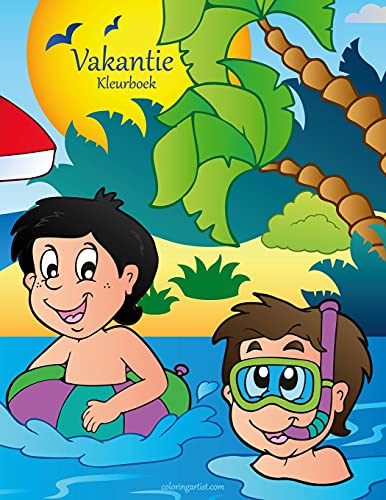 Vakantie Kleurboek 1 (Dutch Edition)