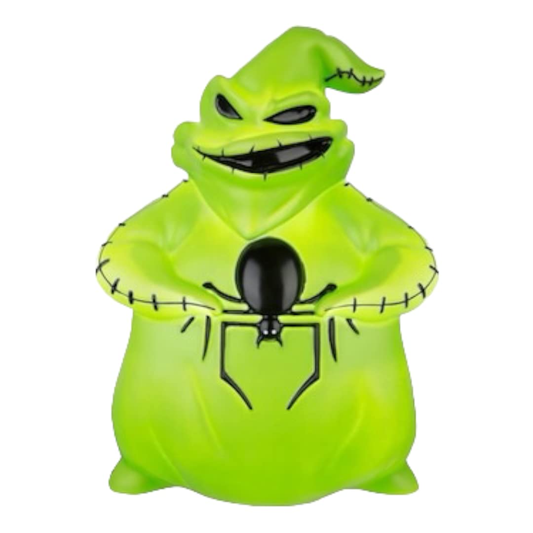The Nightmare Before Christmas Statues and Oogie Boogie Light Up Blow