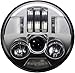 Custom Dynamics PB-575-C 5.75in. Probeam LED Headlamp - Chrome