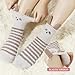 Loritta 5 Pairs Womens Fuzzy Socks Cozy Soft Fluffy Cute Cat Animal Winter Warm Slipper Socks Christmas Stocking Stuffers,G-Fashion Design
