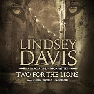 Two for the Lions Audiolibro Por Lindsey Davis arte de portada