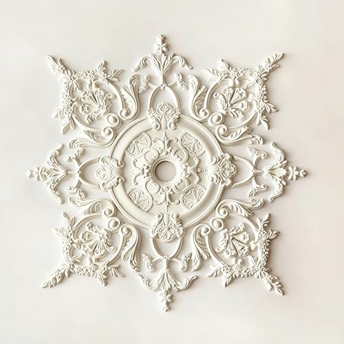 �V��̃��_���I�� ����������̉ԕ��f�U�C���̓V�䃁�_���I���A��^DIY�Ɩ��������_���I���A���r���O���[��/�Q���p�̓h���\�ȓV�䑕��(White-D 120cm(47 1/4"))