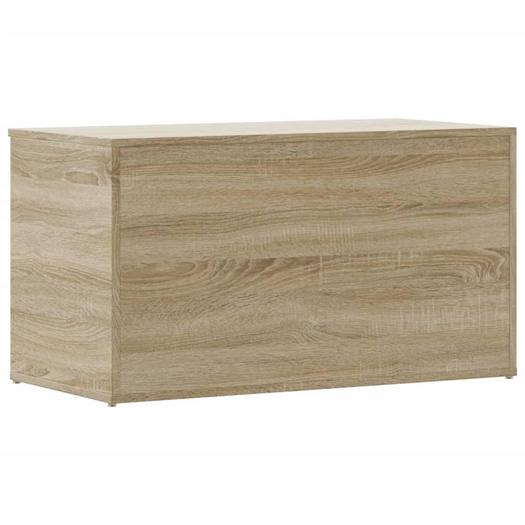 Générique Coffre de Rangement Chêne Sonoma 84x42x46 cm Bois d'ingénierie, Meubles, Armoires & Meubles de Rangement, Coffres de Rangement, Brun, (Poids 24.68KG)