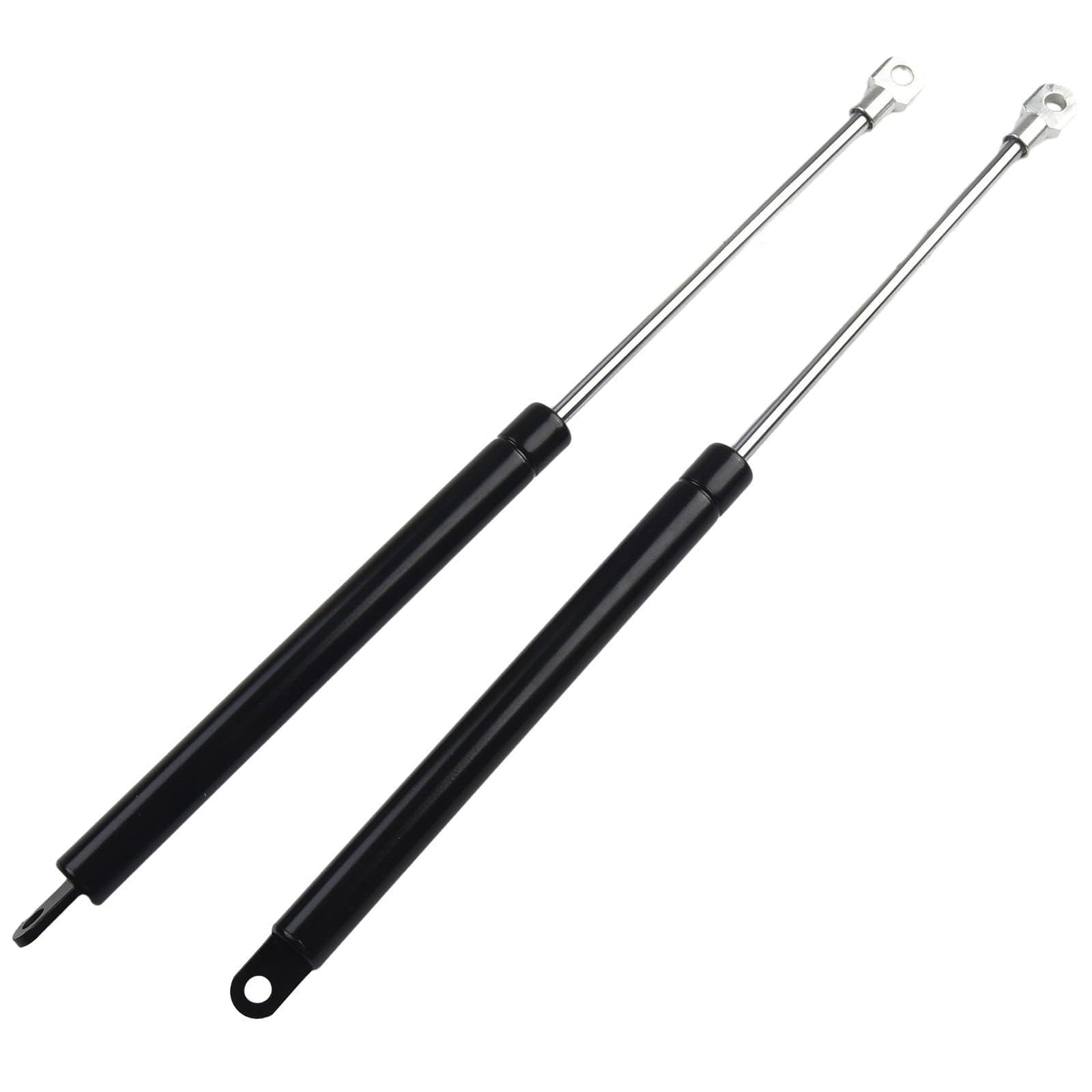 1 par de amortiguadores de gas de 340 mm para caravana, autocaravana, compatible con Seitz Dometic Heki 2 G4 12 140 1 330 AU11 AB07 40N M6 rosca negra