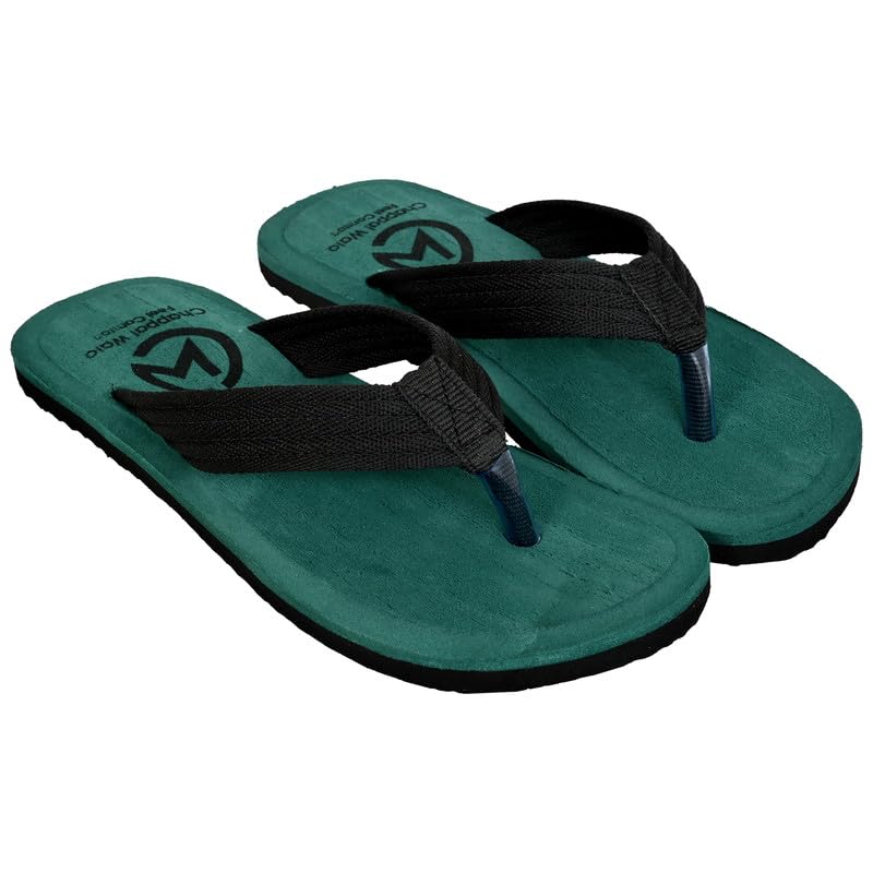 ALTEK Mens Rubber Eva Lining Casual Anti Skid Comfort Sole Flip-Flop Slipper (Color:-Dark Green, Size:-8) (B0DGTMB3N4) Amazon Price History, Amazon Price Tracker