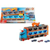 Hot Wheels City - Camión autopista, Pista de Coches de Juguete