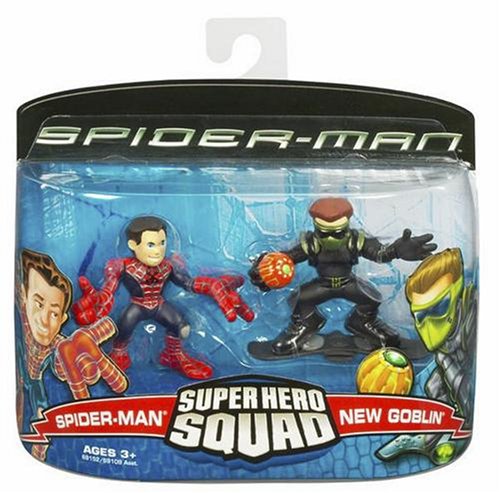 super hero squad spiderman toys