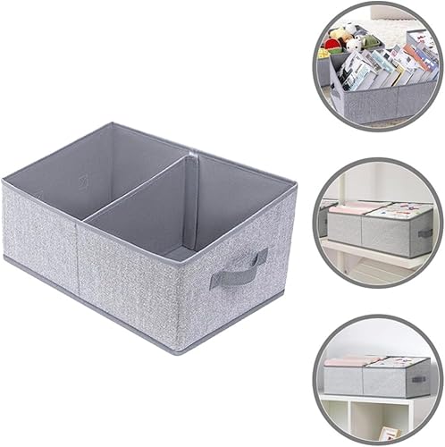 Miniatura 9 de Alipis Armario Caja de almacenamiento plegable estante cesta armario caja portátil organizador cajón juguete con cubierta cesta de almacenamiento