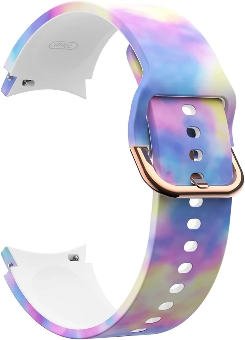 Printed Silicone Strap For Samsung Galaxy Watch 4/5/6/7 40mm 44mm 5Pro 45mm Bracelet Band Watch 6Classic 47mm 43mm belt